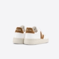 Veja V-12 Leather White Camel