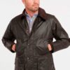 Chaqueta Barbour Bedale® Wax marrón