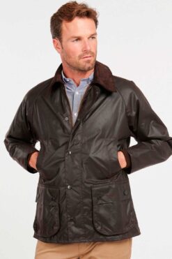 Chaqueta Barbour Bedale® Wax marrón