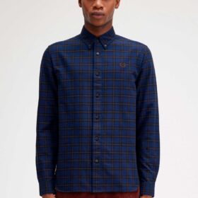 Camisa Oxford a cuadros escoceses
