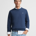 Sudadera minilogo marina SILBON