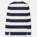 Polo clasico manga larga rayas azules