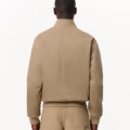 Chaqueta Harrington de sarga de algodón impermeable