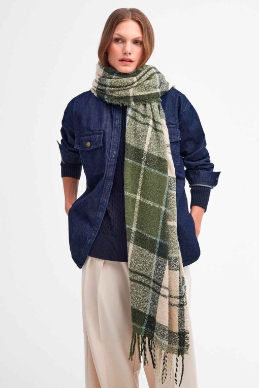 Bufanda BARBOUR Tartan Boucle