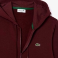 Sudadera con capucha de felpa con cremallera