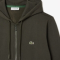 Sudadera con capucha de felpa con cremallera