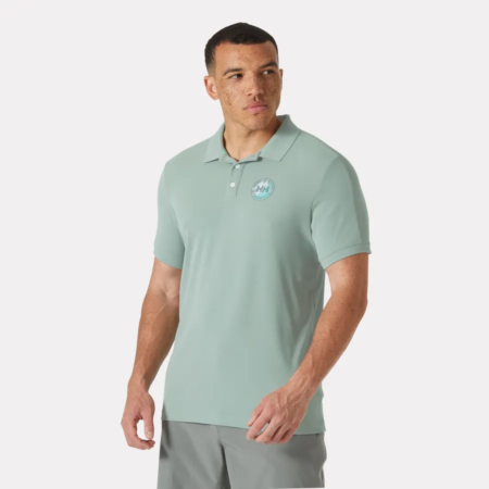 Polo HP Race 2.0 verde HELLY HANSEN para hombre