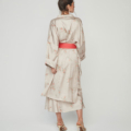 Kimono de mujer en satén estampado UNIQUE UNLIMITED