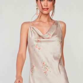 Vestido Raisu UNIQUE UNLIMITED beis