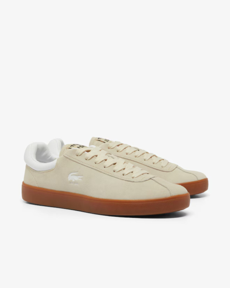 Zapatillas de hombre Baseshot de ante LACOSTE