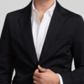 Americana Casual Navy SILBON azul marino