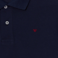 Polo clasico liso SILBON azul marino