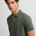 Polo clasico liso SILBON caqui