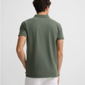 Polo clasico liso SILBON caqui