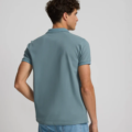 Polo clasico liso SILBON petroleo