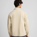 Sobrecamisa desgastada parches SILBON piedra