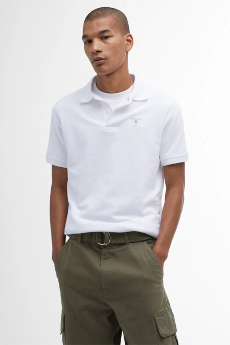 Polo BARBOUR Sports blanco