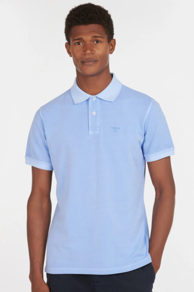 Polo BARBOUR Washed Sport azul