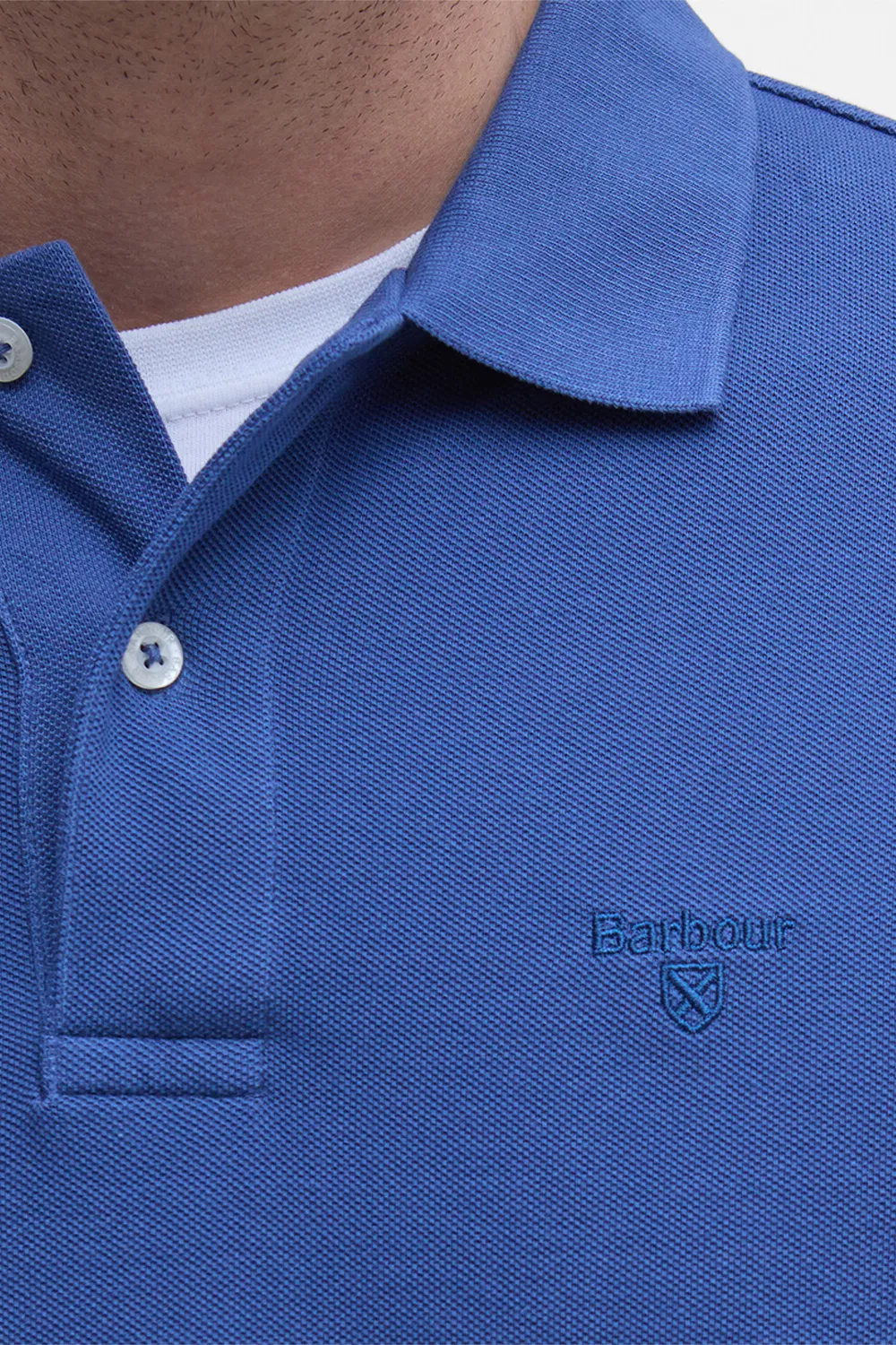 Polo BARBOUR Washed Sport marino