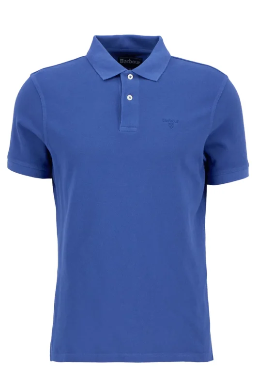 Polo BARBOUR Washed Sport marino