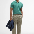 Polo BARBOUR Washed Sport verde