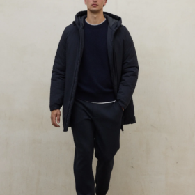 Abrigo ECOALF Pasu azul