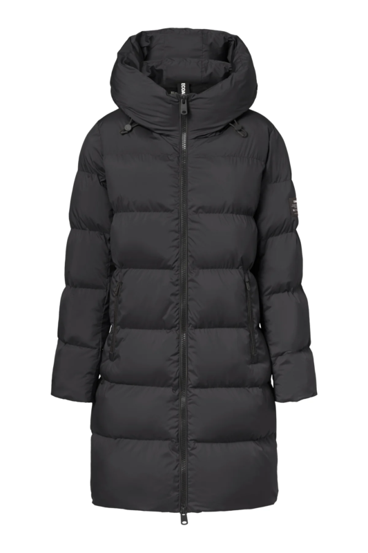 Abrigo Manlie negro ECOALF