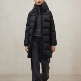 Abrigo Manlie negro ECOALF