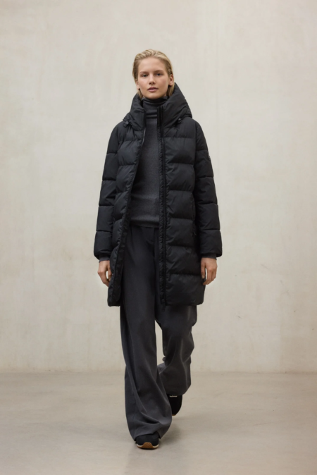 Abrigo Manlie negro ECOALF