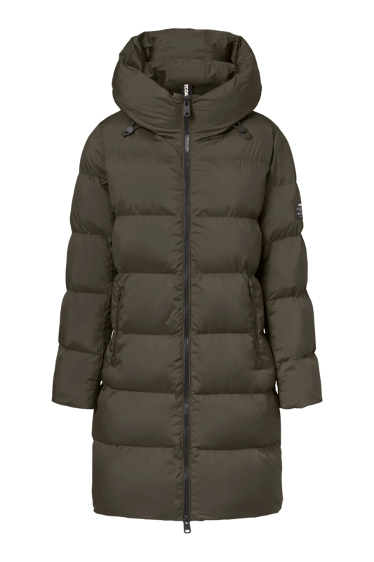 Abrigo Manlie verde oscuro ECOALF