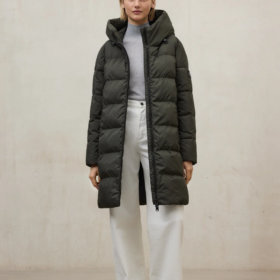 Abrigo Manlie verde oscuro ECOALF