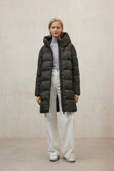 Abrigo Manlie verde oscuro ECOALF
