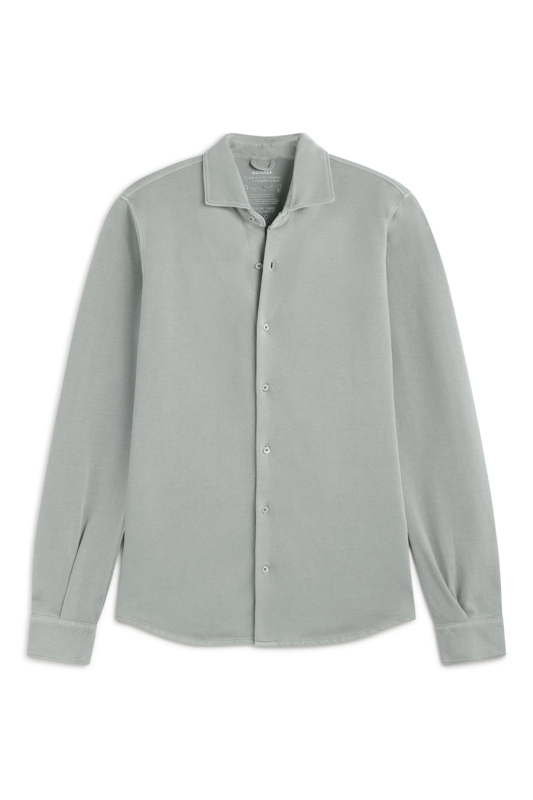 Camisa ECOALF Gotham gris claro