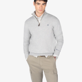 Jersey Icon Zipper gris HARPER AND NEYER