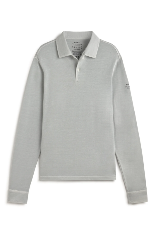 Polo ECOALF Patrick gris claro
