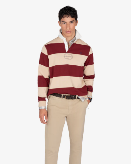Polo Rugby Burgundy HARPER AND NEYER