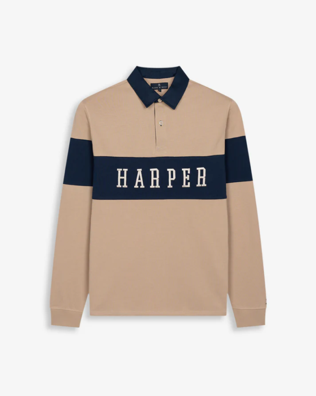 Polo Vintage beis HARPER AND NEYER