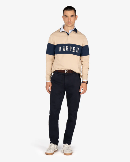 Polo Vintage beis HARPER AND NEYER