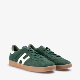 Sneaker Hamptons Suede Green Bottle HARPER AND NEYER