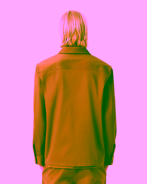 Sobrecamisa de pana marrón LACOSTE
