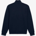 Sudadera con media cremallera azul marino FRED PERRY