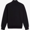 Sudadera con media cremallera negro FRED PERRY
