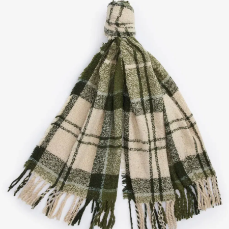 Bufanda Tartan Boucle