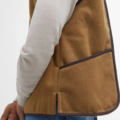 Chaleco Warm Pile Zip Barbour Hombre Marrón