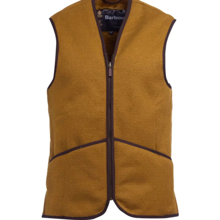 Chaleco Warm Pile Zip Barbour Hombre Marrón