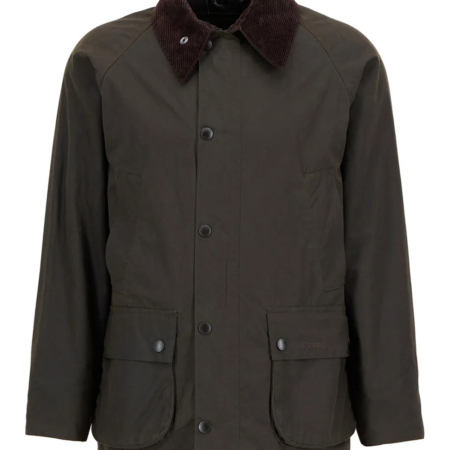 Barbour Chaqueta Classic Bedale Waxed Oliva Hombre