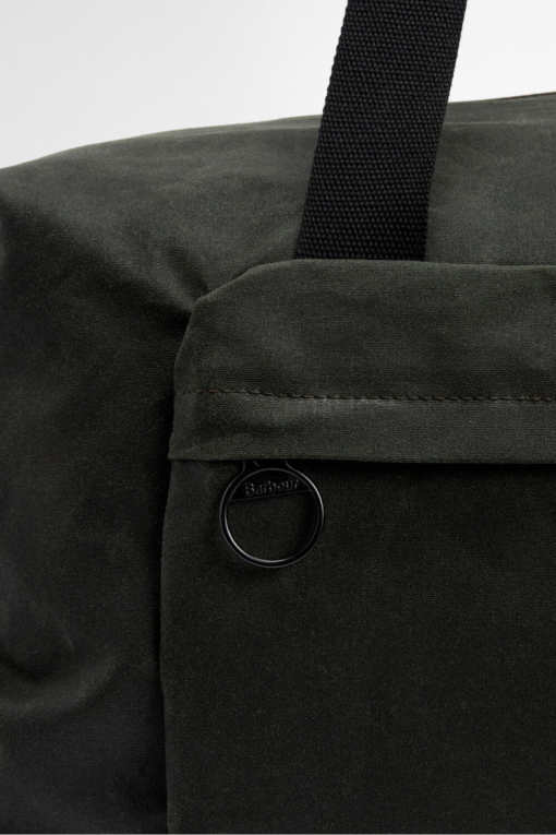 Bolsa de Viaje Field Waxed Barbour Verde Sage - Imagen 6