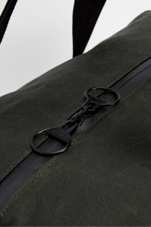 Bolsa de Viaje Field Waxed Barbour Verde Sage - Imagen 10