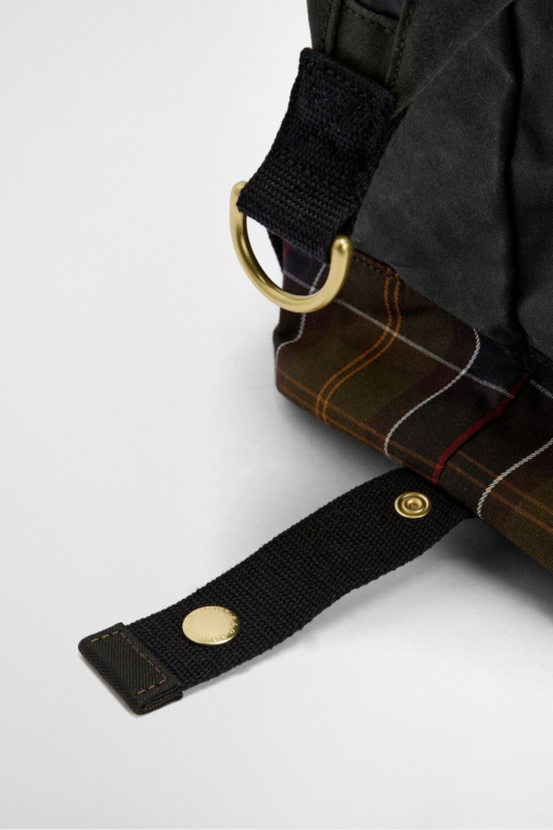 Bolsa de Viaje Field Waxed Barbour Verde Sage - Imagen 11