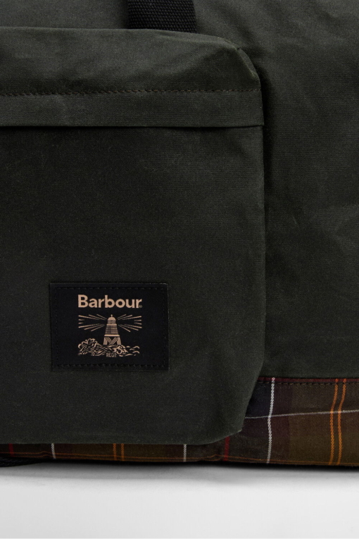 Bolsa de Viaje Field Waxed Barbour Verde Sage - Imagen 14